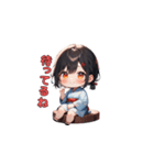 お祭りゆかたガール（個別スタンプ：28）