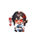 お祭りゆかたガール（個別スタンプ：36）