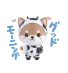 ほんわか柴犬のダジャレ♪（個別スタンプ：1）