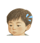 悲しい僕（個別スタンプ：3）