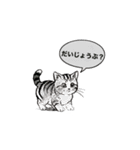 子猫の一言イラスト編-5（個別スタンプ：16）