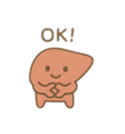 レバお君とたん実ちゃん（個別スタンプ：16）