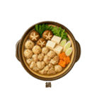 今日の献立【和食】 /ごはん/メニュー/食事（個別スタンプ：18）