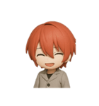 赤髪 男子（個別スタンプ：2）