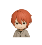 赤髪 男子（個別スタンプ：3）