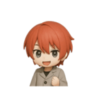 赤髪 男子（個別スタンプ：6）