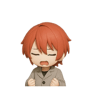 赤髪 男子（個別スタンプ：11）