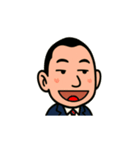 タクシー運転手の顔（個別スタンプ：2）