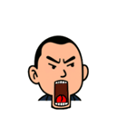 タクシー運転手の顔（個別スタンプ：7）