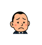タクシー運転手の顔（個別スタンプ：8）