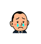 タクシー運転手の顔（個別スタンプ：9）
