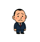 タクシー運転手の顔（個別スタンプ：15）