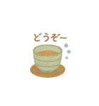 刺繍でゆるっと夏スタンプ（個別スタンプ：24）