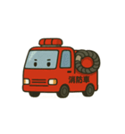 働く車スタンプVol.1（個別スタンプ：2）