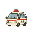 働く車スタンプVol.1（個別スタンプ：3）