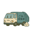働く車スタンプVol.1（個別スタンプ：4）