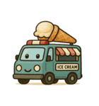 働く車スタンプVol.1（個別スタンプ：7）