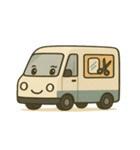 働く車スタンプVol.1（個別スタンプ：8）