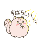 ふわもこリスの日常で使えるスタンプ（個別スタンプ：29）
