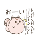 ふわもこリスの日常で使えるスタンプ（個別スタンプ：33）