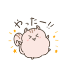 ふわもこリスの日常で使えるスタンプ（個別スタンプ：37）