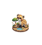 2.5D - アフリカの動物（個別スタンプ：5）