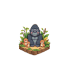 2.5D - アフリカの動物（個別スタンプ：9）