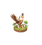 2.5D - アフリカの動物（個別スタンプ：14）