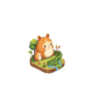 2.5D - アフリカの動物（個別スタンプ：15）