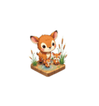 2.5D - アフリカの動物（個別スタンプ：26）