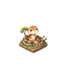 2.5D - アフリカの動物（個別スタンプ：30）