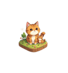 2.5D - 猫 v1（個別スタンプ：3）