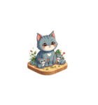 2.5D - 猫 v1（個別スタンプ：5）