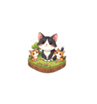 2.5D - 猫 v1（個別スタンプ：11）