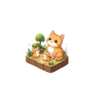 2.5D - 猫 v1（個別スタンプ：13）