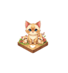 2.5D - 猫 v1（個別スタンプ：15）
