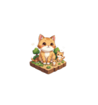 2.5D - 猫 v1（個別スタンプ：17）