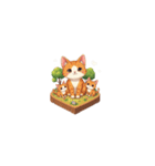 2.5D - 猫 v1（個別スタンプ：18）