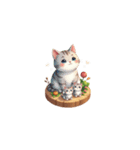2.5D - 猫 v1（個別スタンプ：25）