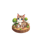 2.5D - 猫 v1（個別スタンプ：32）