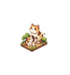 2.5D - 猫 v1（個別スタンプ：37）
