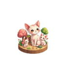 2.5D - 猫 v1（個別スタンプ：39）
