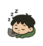 まったりミロ – のんびり癒し系ボーイ（個別スタンプ：1）