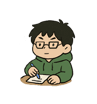 まったりミロ – のんびり癒し系ボーイ（個別スタンプ：2）