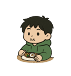 まったりミロ – のんびり癒し系ボーイ（個別スタンプ：3）