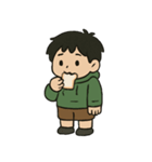 まったりミロ – のんびり癒し系ボーイ（個別スタンプ：14）
