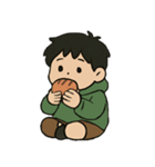 まったりミロ – のんびり癒し系ボーイ（個別スタンプ：21）