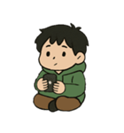 まったりミロ – のんびり癒し系ボーイ（個別スタンプ：25）