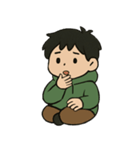 まったりミロ – のんびり癒し系ボーイ（個別スタンプ：28）