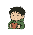 まったりミロ – のんびり癒し系ボーイ（個別スタンプ：34）
